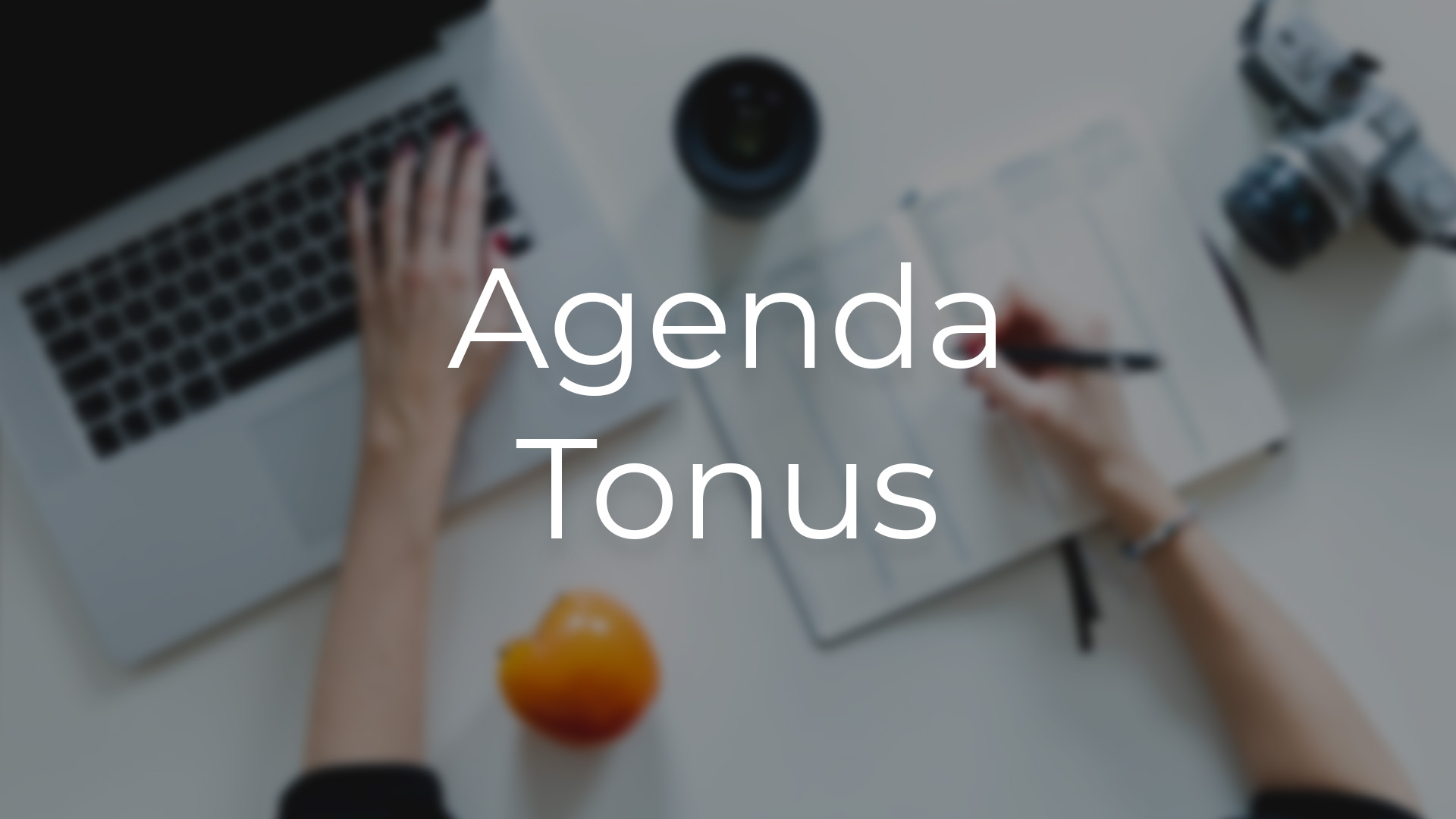 agenda-tonus