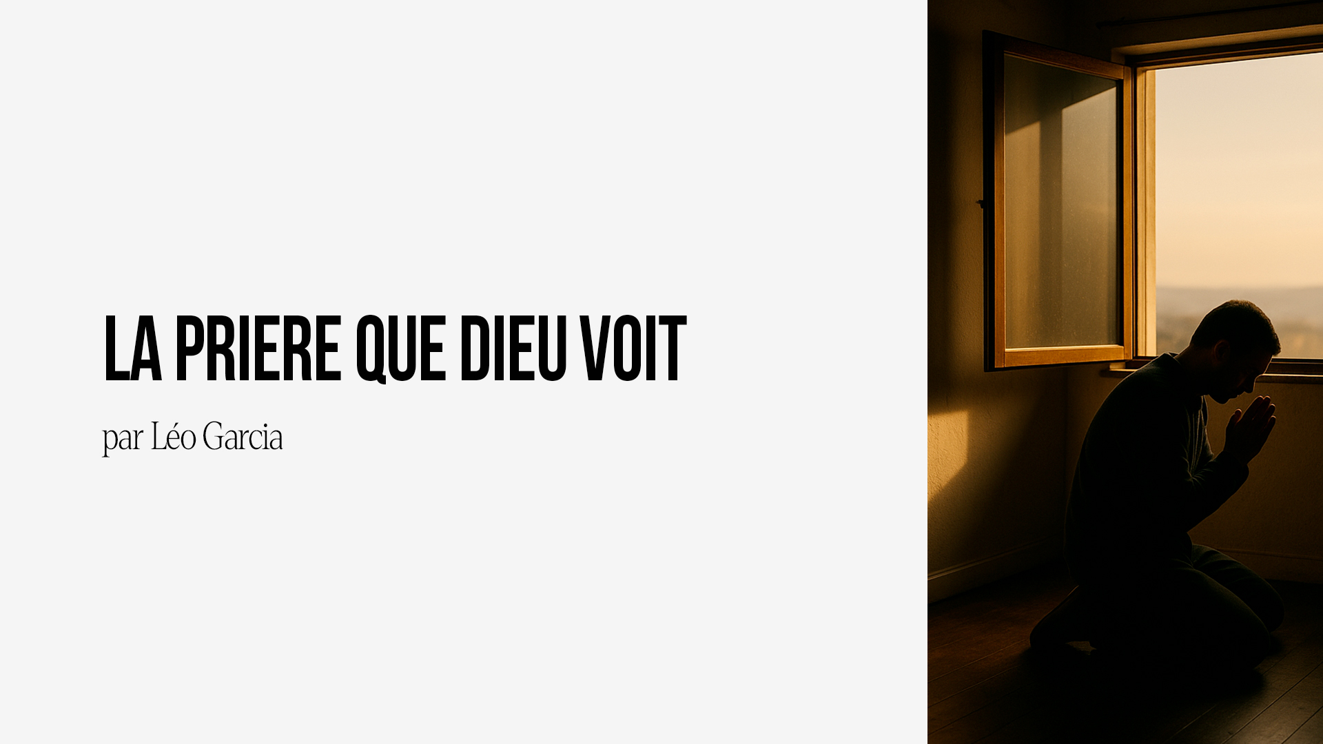 que dieu voit